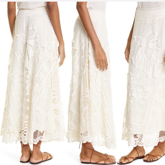 Farm rio Guipure lace skirt - Picture 7 of 10